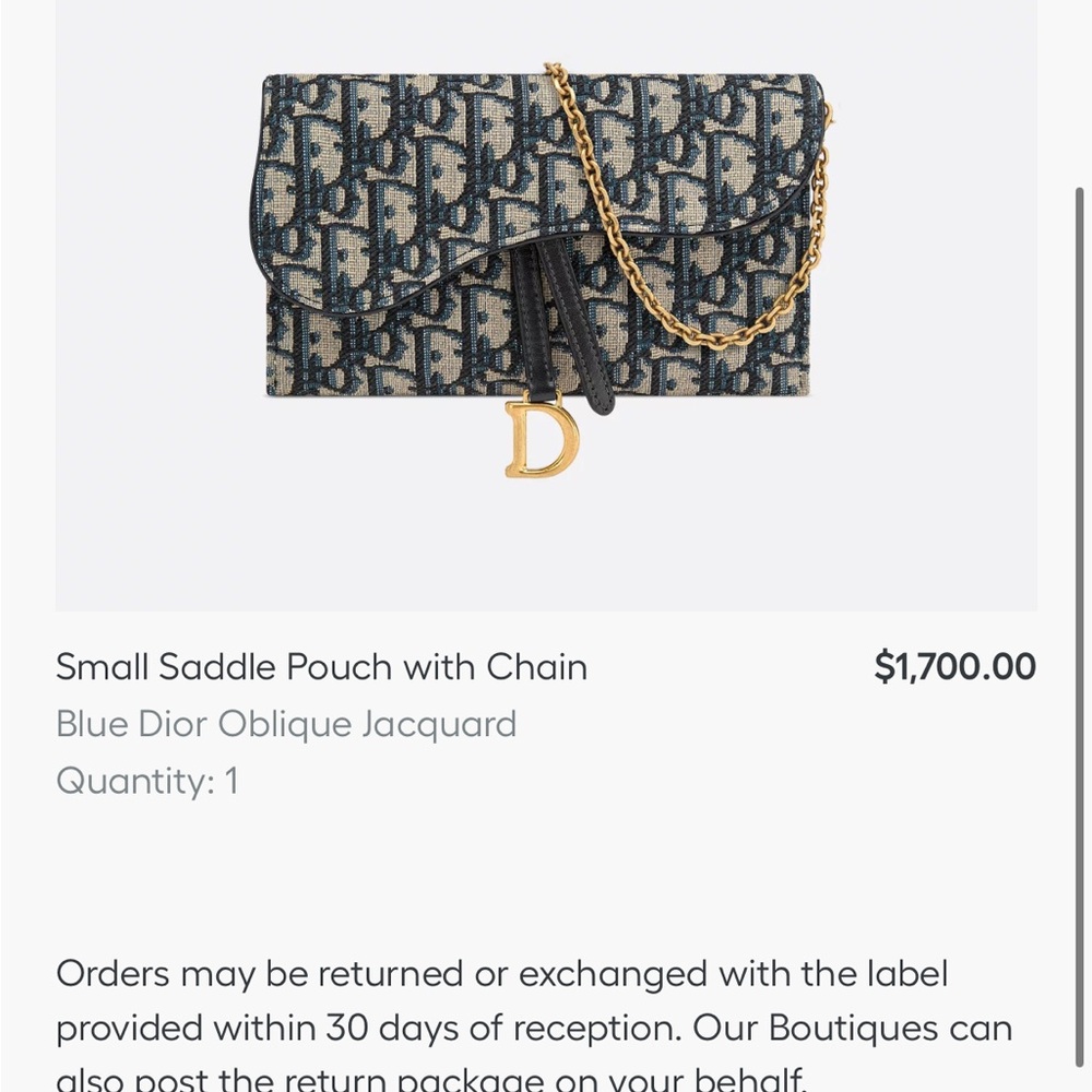 Dior Black and Cream Monogram Bag Set - Picture 3 of 4